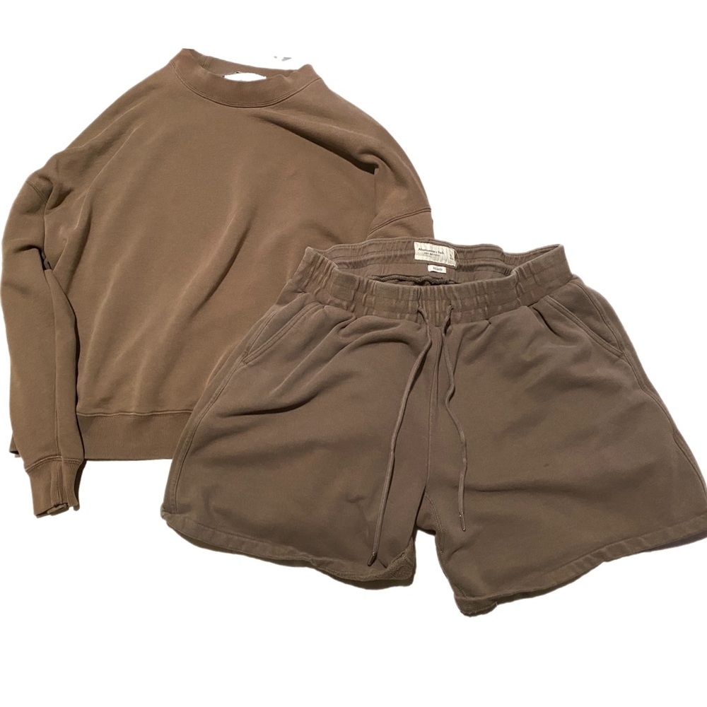 Abercrombie & Fitch Brown Two Piece Set